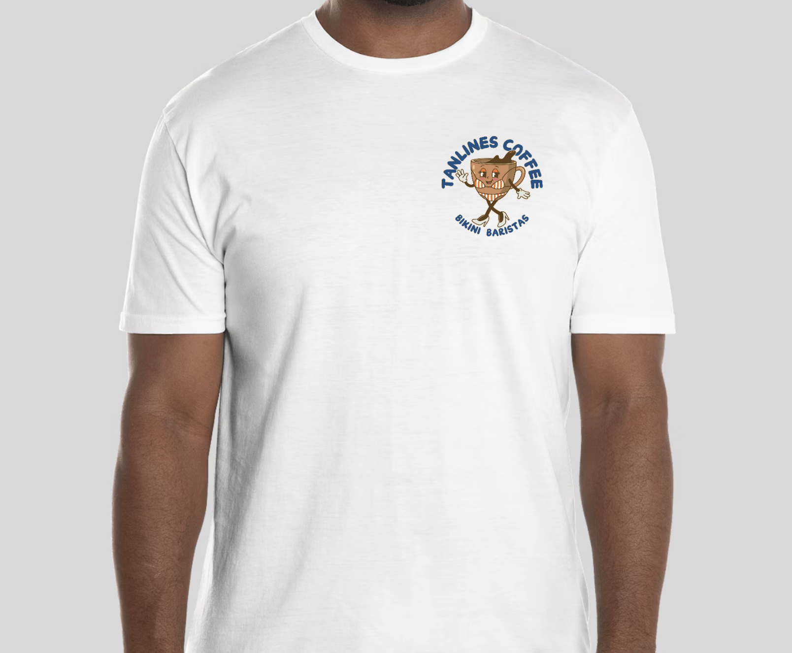 LA's Bikini Barista T-Shirt Front