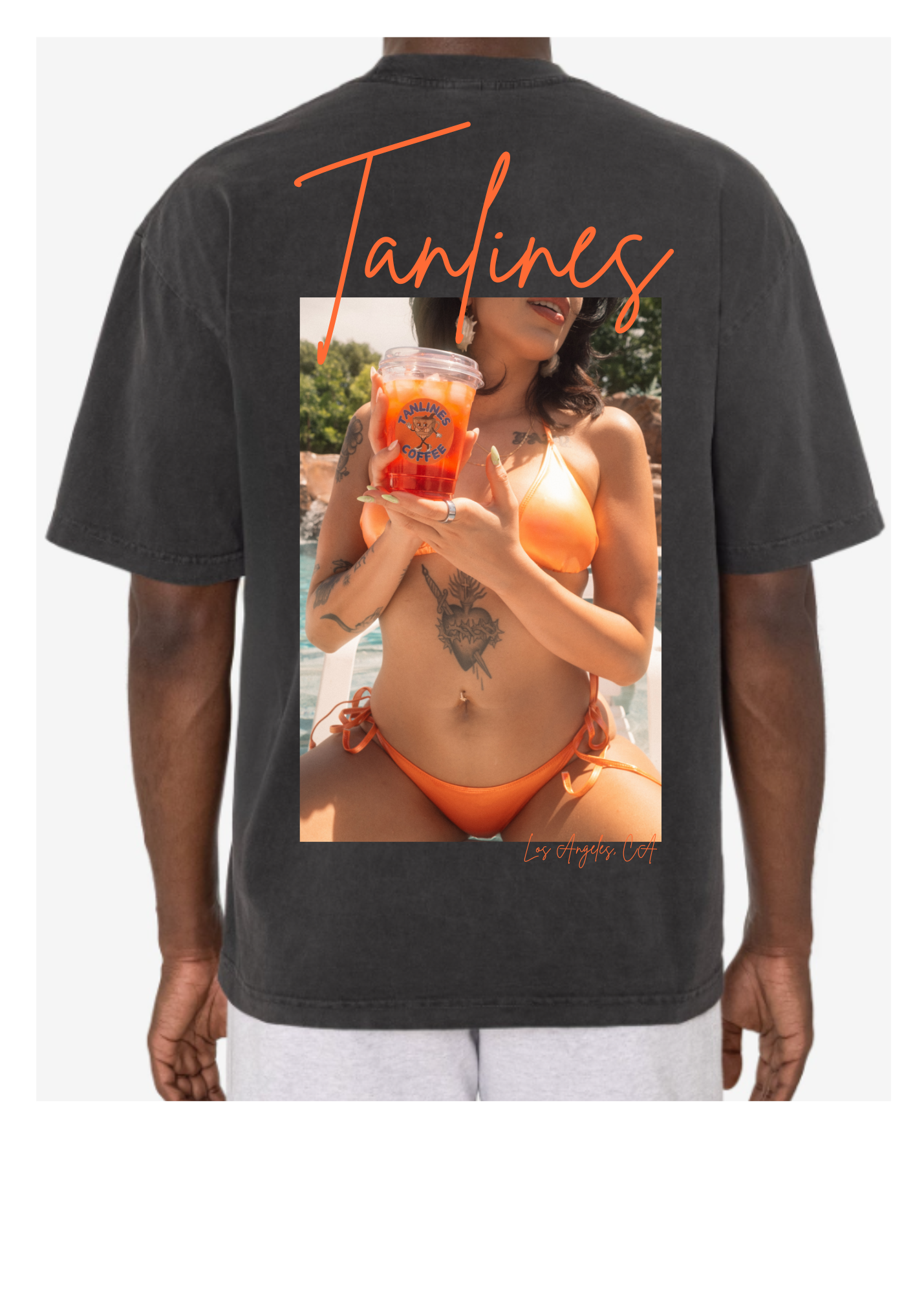 Poolside T-Shirt Back
